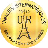 Médaille d'or aux Vinalies 2019